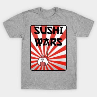 Sushi Wars Lover Lovers Rice Japan Art Style Gift Funny Otaku T-Shirt